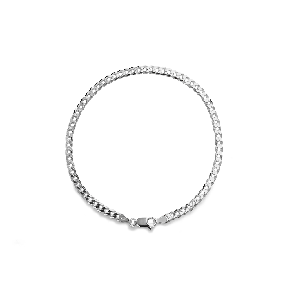 imagem Pulseira masculina em Prata 925 Groumet