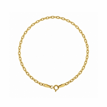 imagem Pulseira masculina em Ouro 18k. elo Cartier
