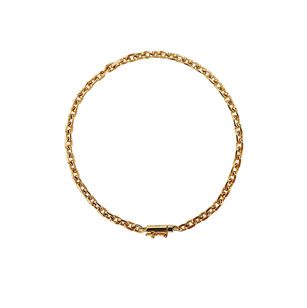 imagem Pulseira masculina em Ouro 18k. elo Cartier