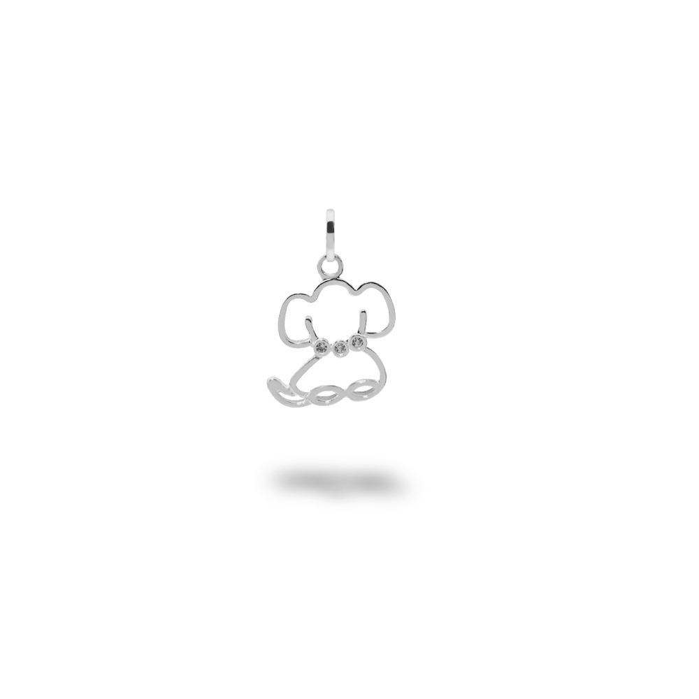 imagem Pingente Dog Prata 925  