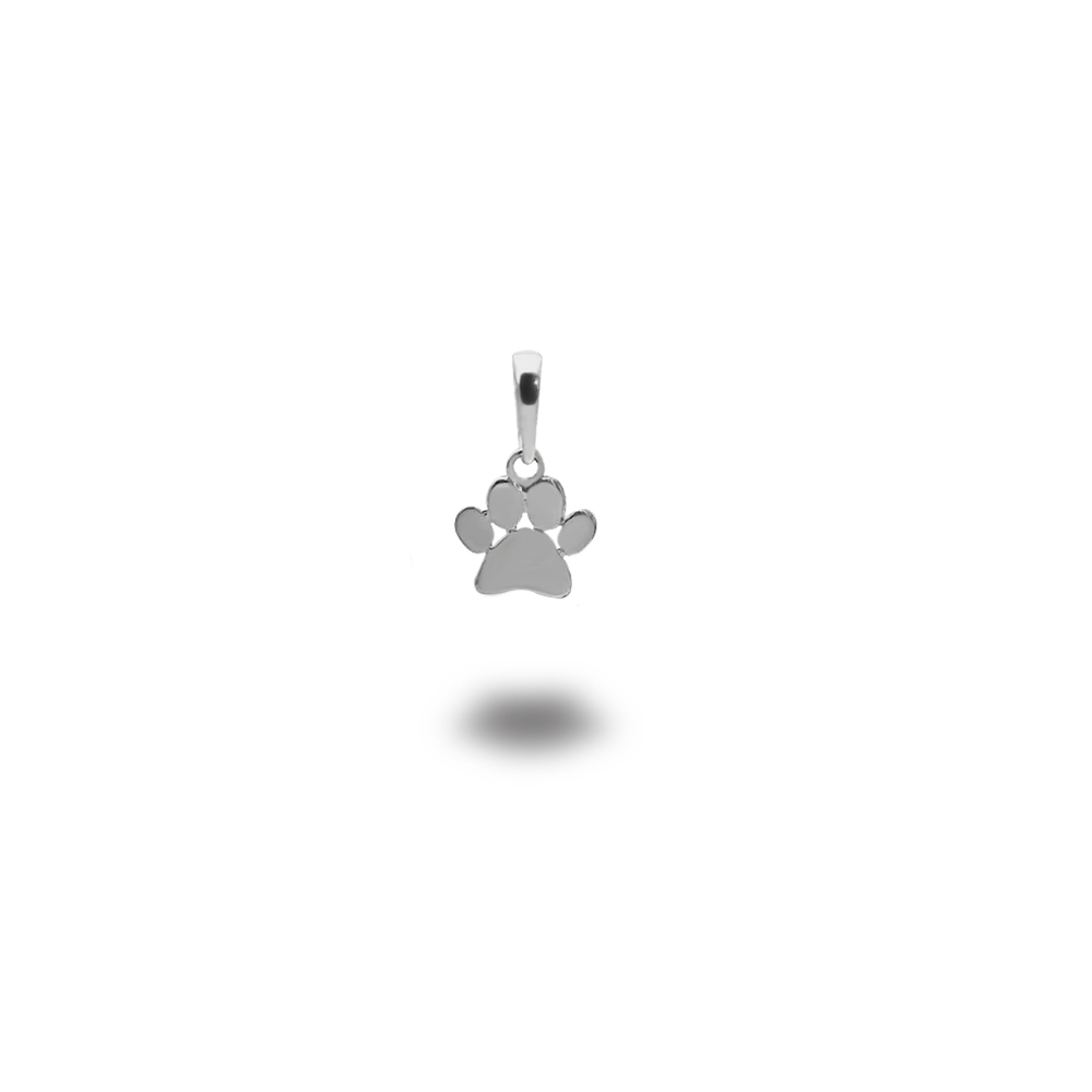 imagem Pingente Pata Dog Pequeno Prata 925 