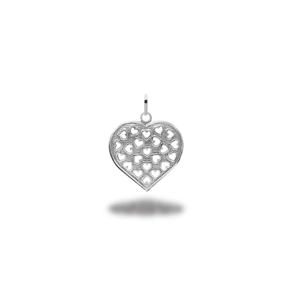 imagem Pingente Big Heart em Prata 925