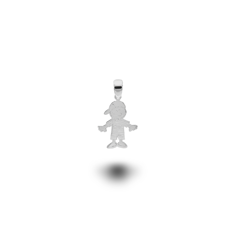 imagem Pingente Big Boy em Prata 925  