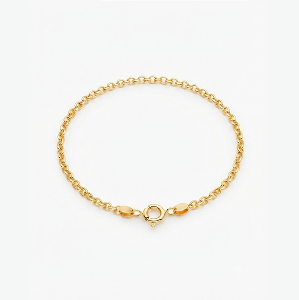 imagem Pulseira em Ouro 18k elo português