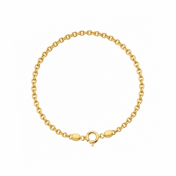 imagem Pulseira em Ouro 18k elo português